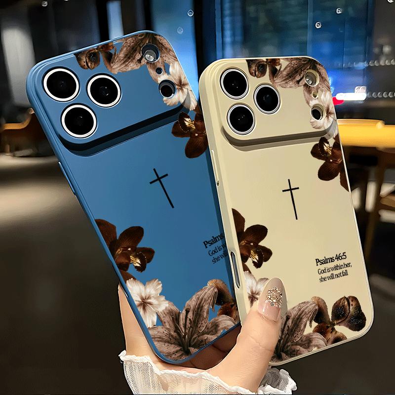 Vintage Floral Aesthetics Soft&Flexible TPU Silicone Phone Case For iPhone 17 Pro Max AIR 16 15 14 13mini 12 11 Plus XR XSMAX Cases For Samsung Galaxy S26 Ultra S25 Edge S24 S23 S22 Plus  Durable|Shockproof|Full Camera Protection