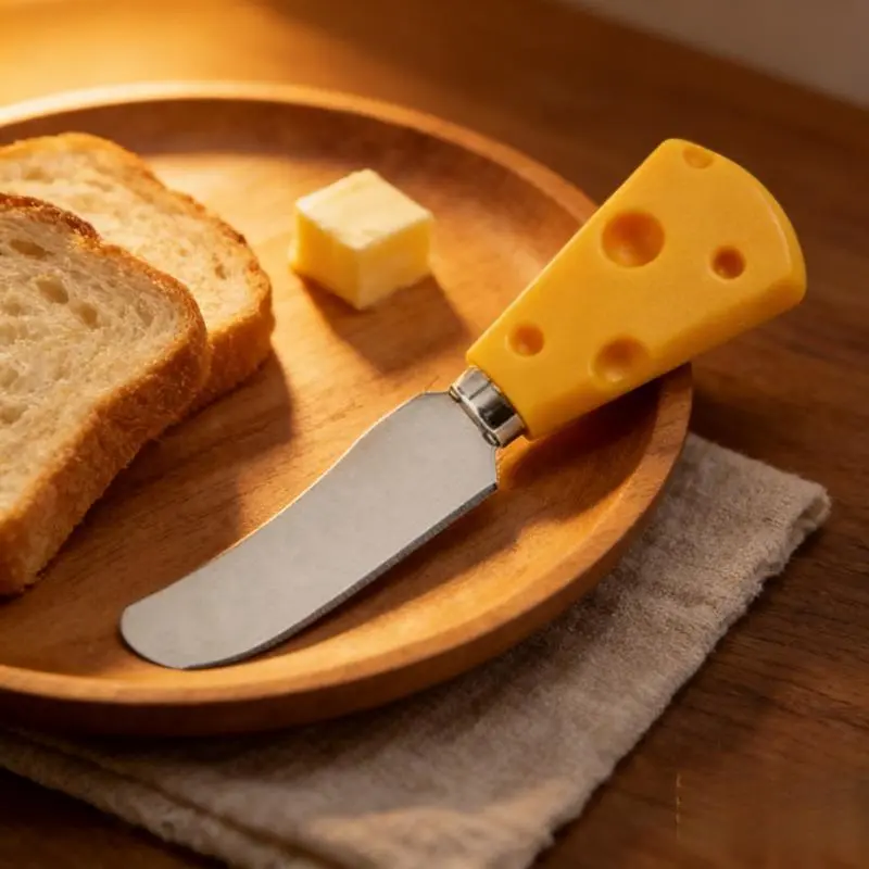 Cheese Knife, Fork, Spoon, Jam Knife, Knife, Fork, Spoon, Cheese Knife, Fork, Cream Knife - a Versatile Spread for Butter, Soft Cheese, and Appetizers, Perfect for Family Gatherings, Christmas, and Wedding Celebrations