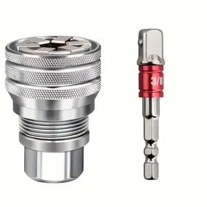 Universal adjustable socket wrenches, suitable for standard metric sizes of 10 19 mm, as well as 3/8 inch 3/4 inch ratchet wrenches. The new improved adjustable drive sockets are intended for use with 3/8 inch drive ratchet torque wrenches and electric dr