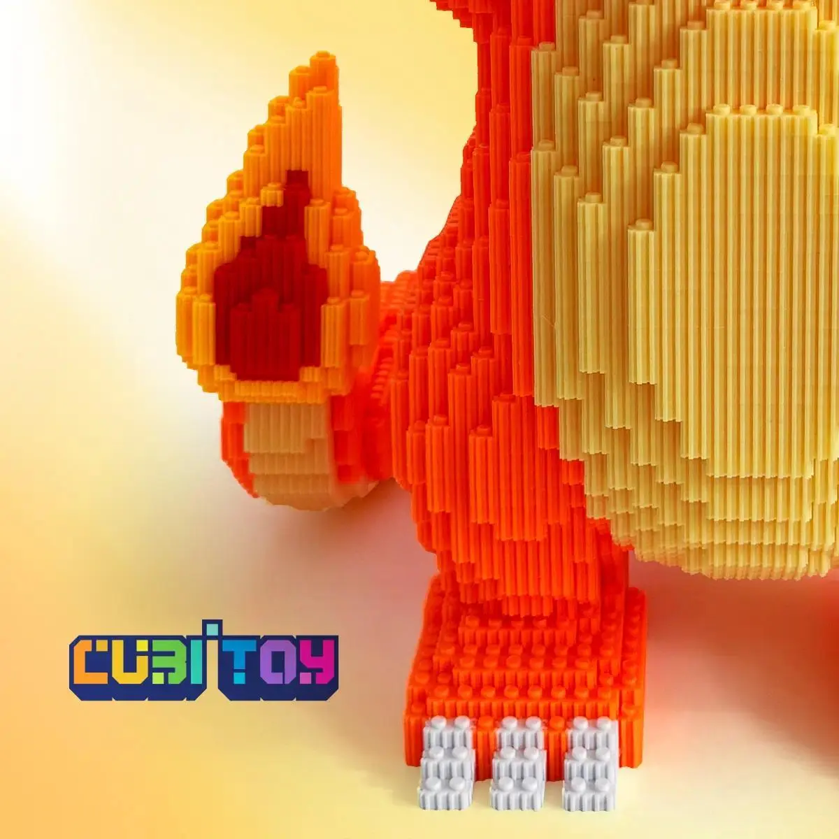 CubiBRICK Animation Series Large Char-Char (12,858 PCS) Micro 3D Building Block Model