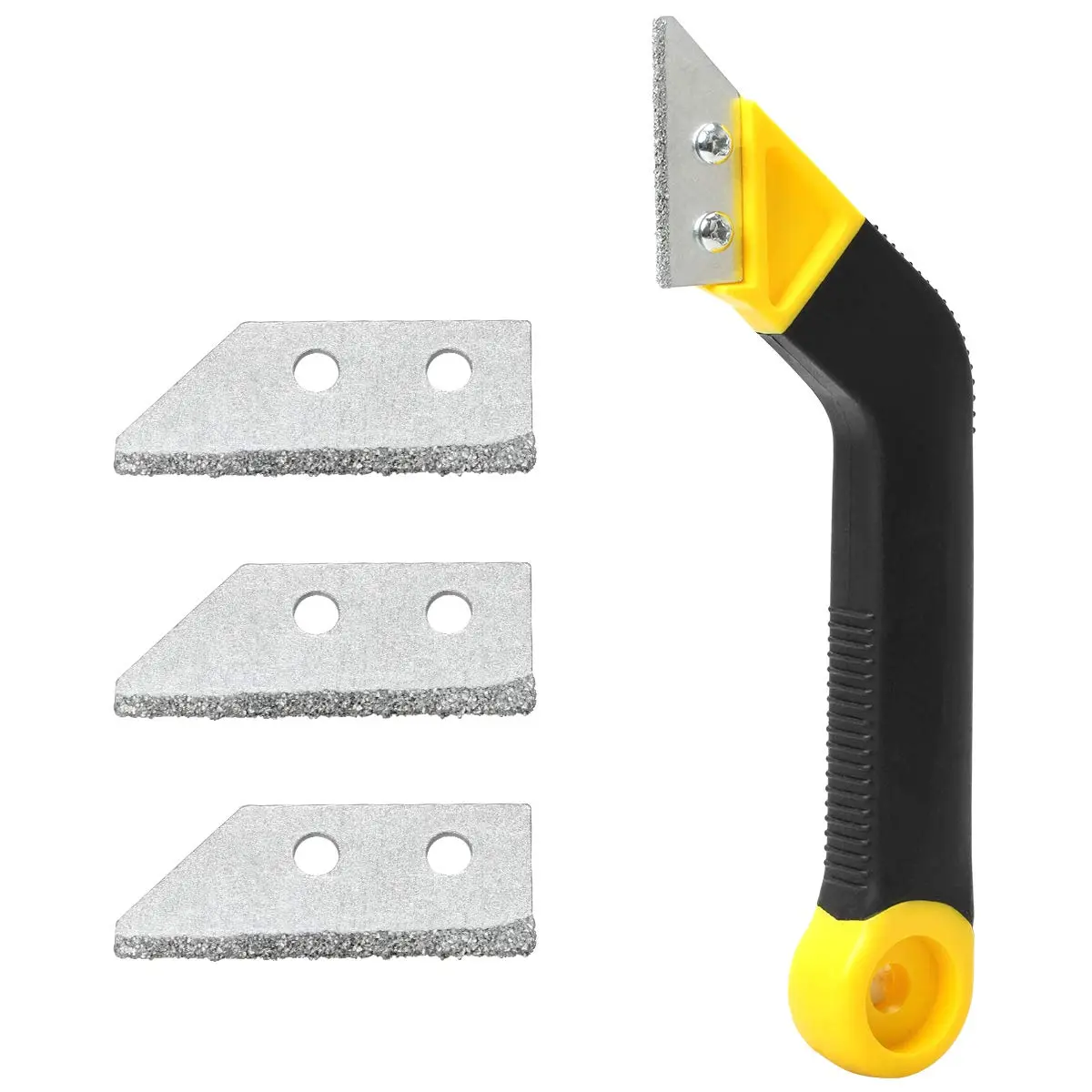 Tile Grout  Angled Grout  with 3 count Extra  , Grout  for Tile Cleaning (Yellow)