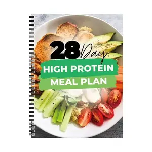 28-Day High Protein Diet Plan Cookbook, Detailed Meal Recipes for Weight Loss & Muscle Gain, Easy-To-Follow Nutrition Guide
