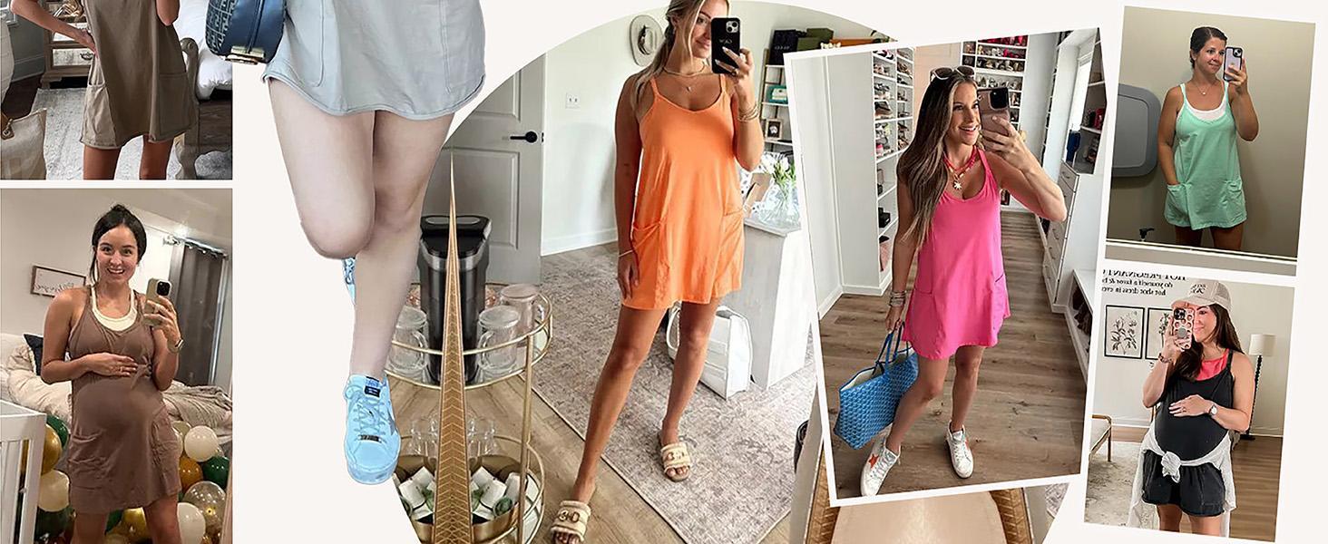 Imily Bela Women's Summer Mini Dress Casual Workout Tennis Dress with Shorts Sleeveless Althletic Dresses Imily Bela Women's Summer Mini Dress Casual Workout Tennis Dress with Shorts Sleeveless Althletic Dresses