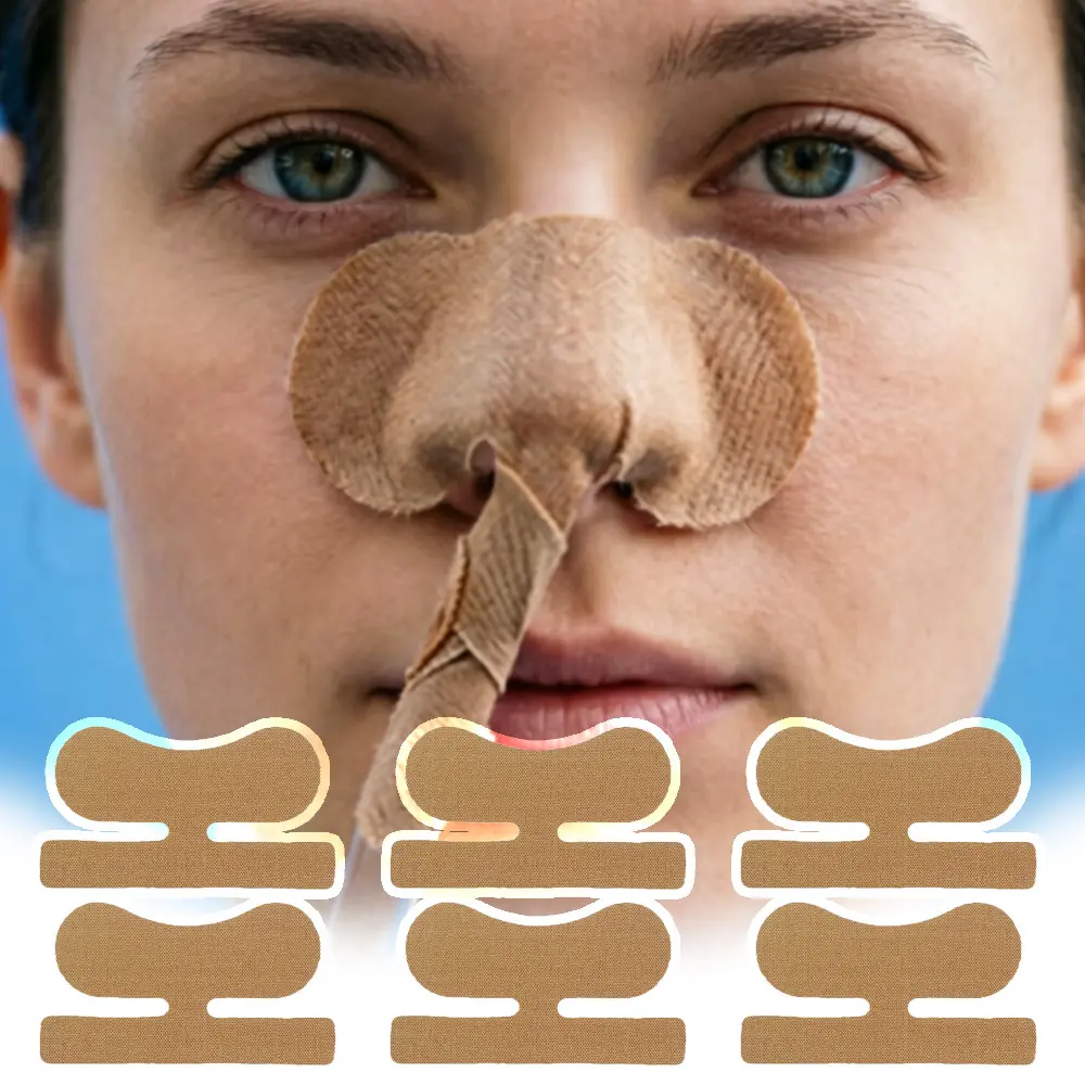 6 Pcs Portable Tube Fixing Patches, H-Shape Design Nasal Stickers for Tube Fixation, Suitable for Home Care, Personal Care Accessories