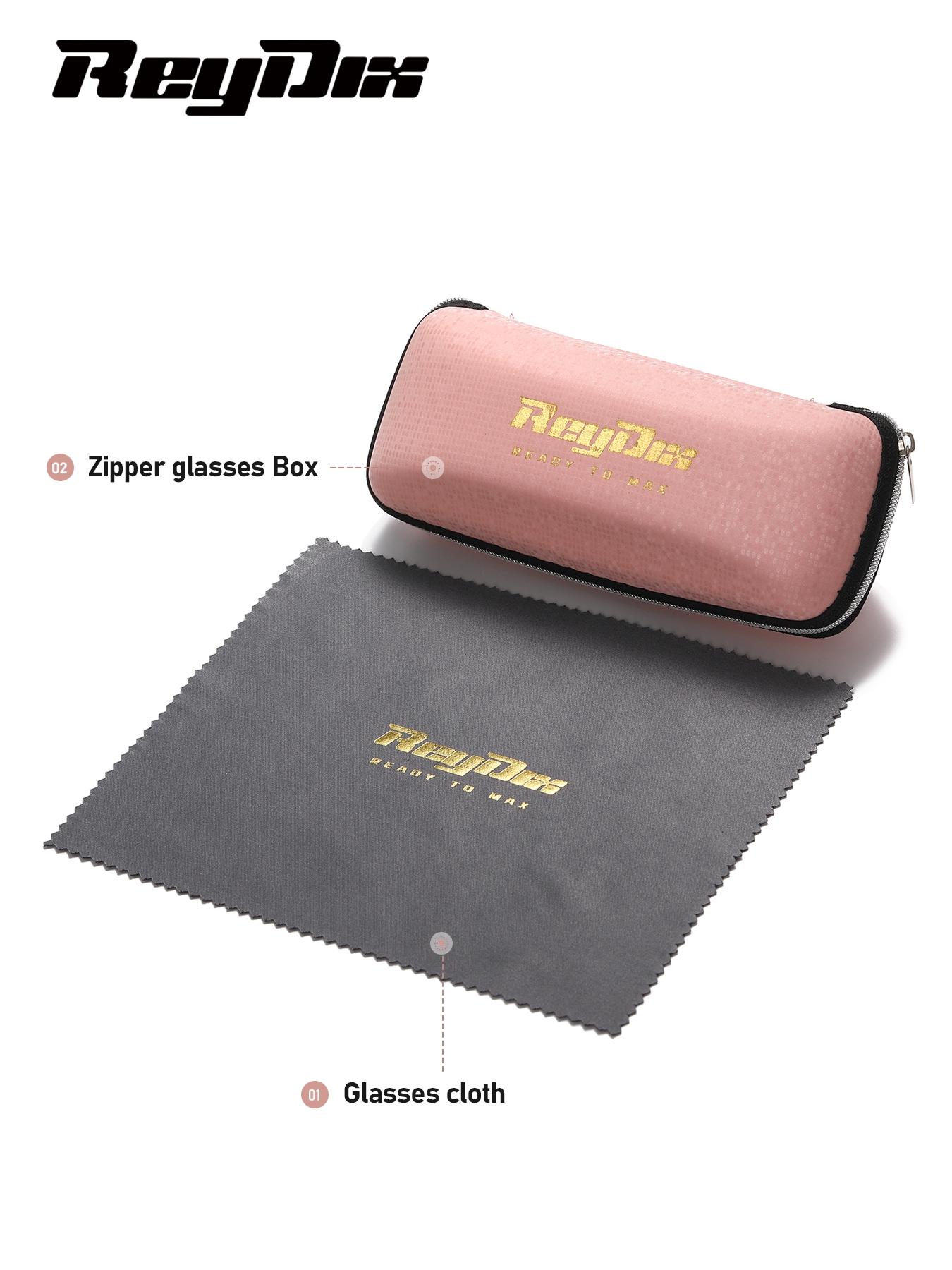 1 Piece ReyDix Unisex Square-Round Full Frame Sunglasses Geometric Design Smooth Lines Sunglasses UV400