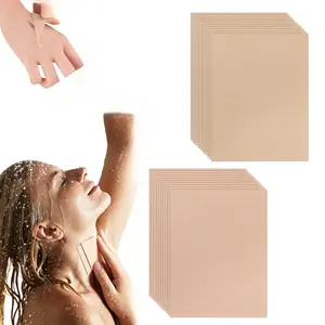 8 Pcs Ultra Thin Tattoo Cover Up Patches, Waterproof Sweatproof Skin Stickers, Invisible Cover for Tattoos Scars Birthmarks for Light Skin Tone