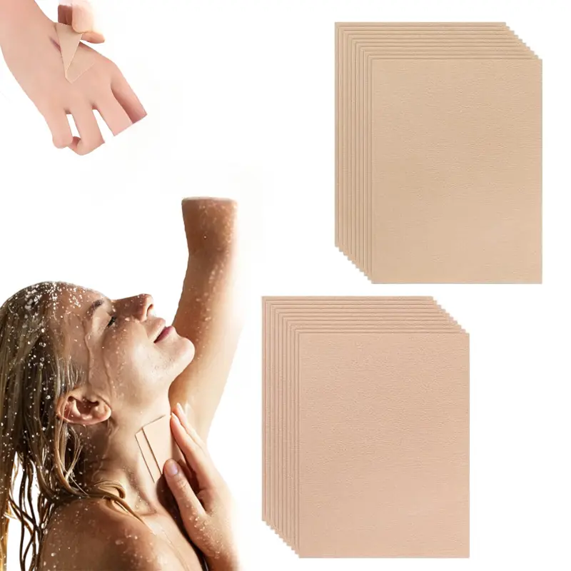 8 Pcs Ultra Thin Tattoo Cover Up Patches, Waterproof Sweatproof Skin Stickers, Invisible Cover for Tattoos Scars Birthmarks for Light Skin Tone