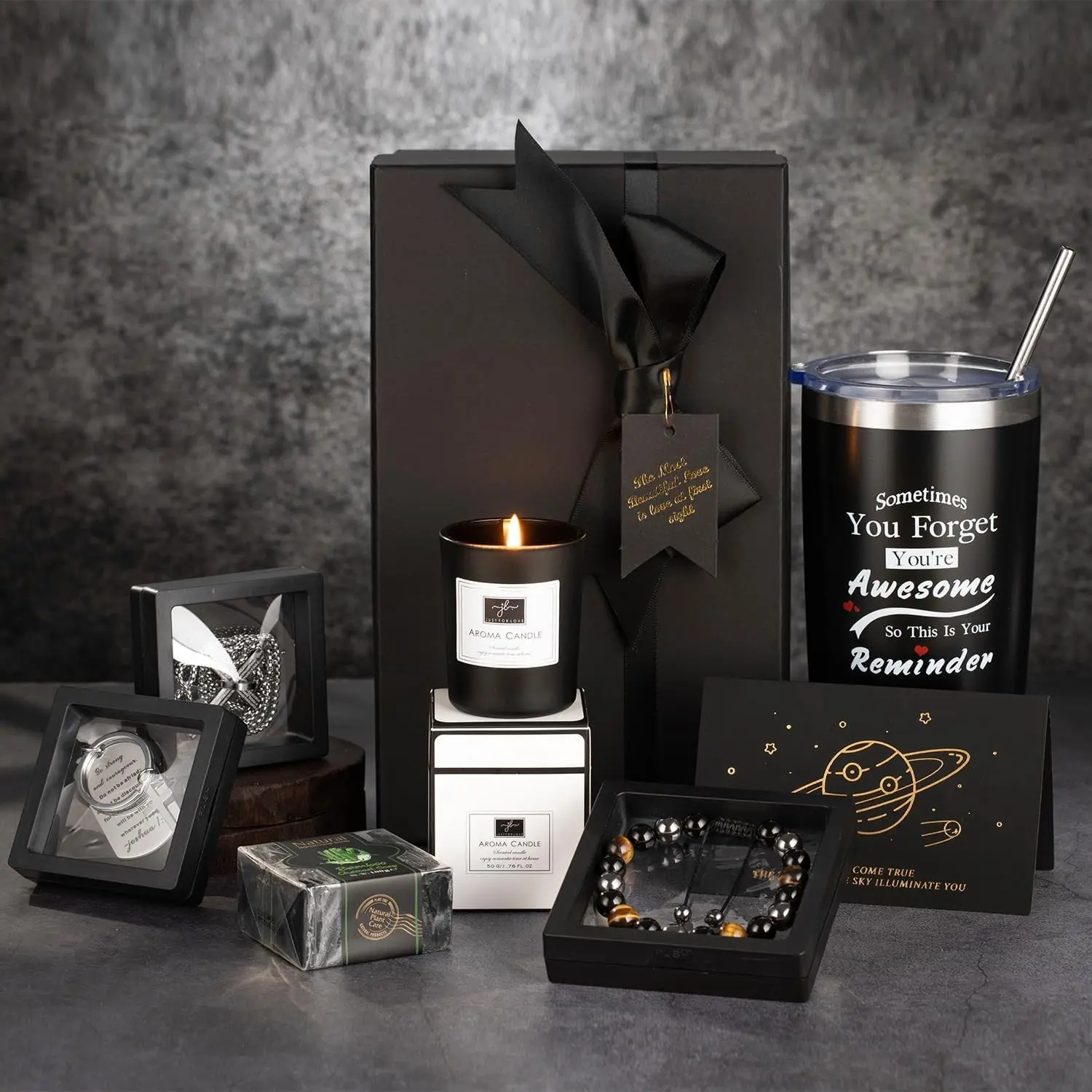 Birthday Gifts for Men Gift Box, Gift Baskets for Him, Unique Retirement Gifts Set for Dad, Husband, Boyfriend