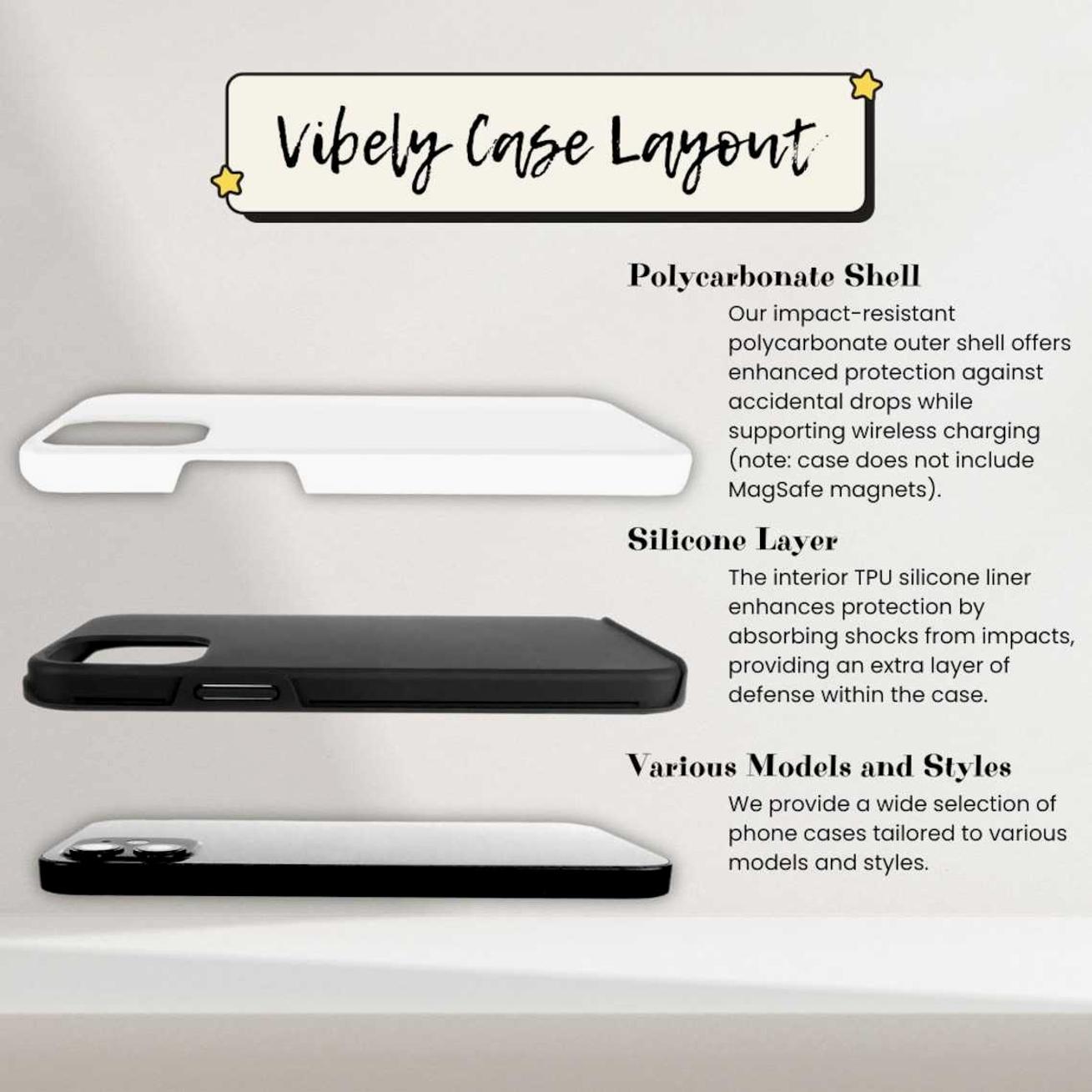 Custom Monogram Initials Case for  phone 16 15 14 13 17 Shadow Monogram Retro Stripe Summer Beachy Tough Phone Cover Personalized with Initial