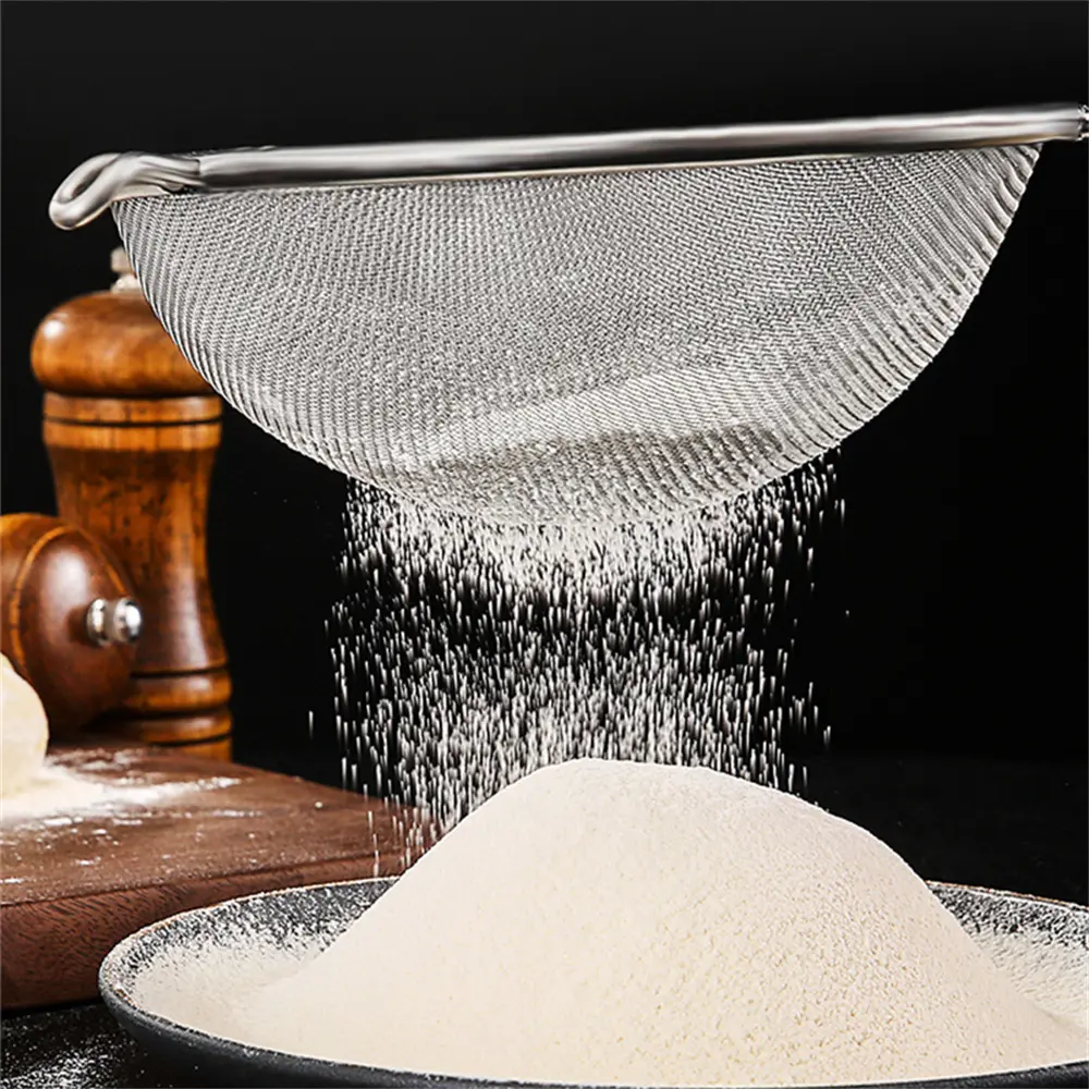 Stainless Steel Bird Nest Strainer Spoon, Grid Kitchen Tool, Direct Factory Sale, Durable and Easy to Use, Perfect for Cooking