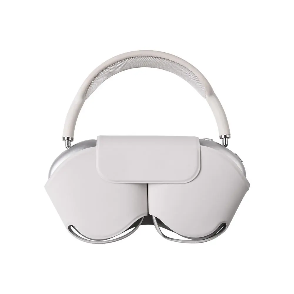 Protective Case for AirPods Max Headset Earphone, Headphone Accessory, PU Leather Material with Soft Inner Fur, Sleep Function, Magnetic Opening, Comfortable Grip