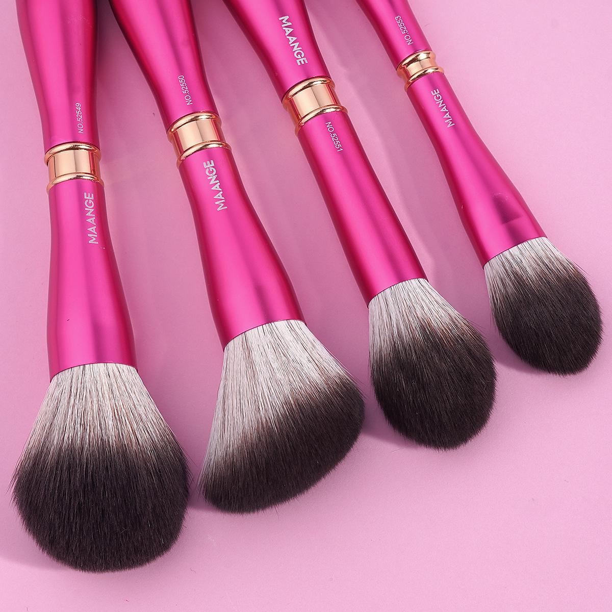 Maange Makeup Brush Set with Storage Box, 16pcs/set Professional Cosmetic Brushes with Soft Bristles, Makeup Tool for Women & Girls, Makeup Sets for Beginners,  Makeup Brushes Set, Brush Makeup Kit