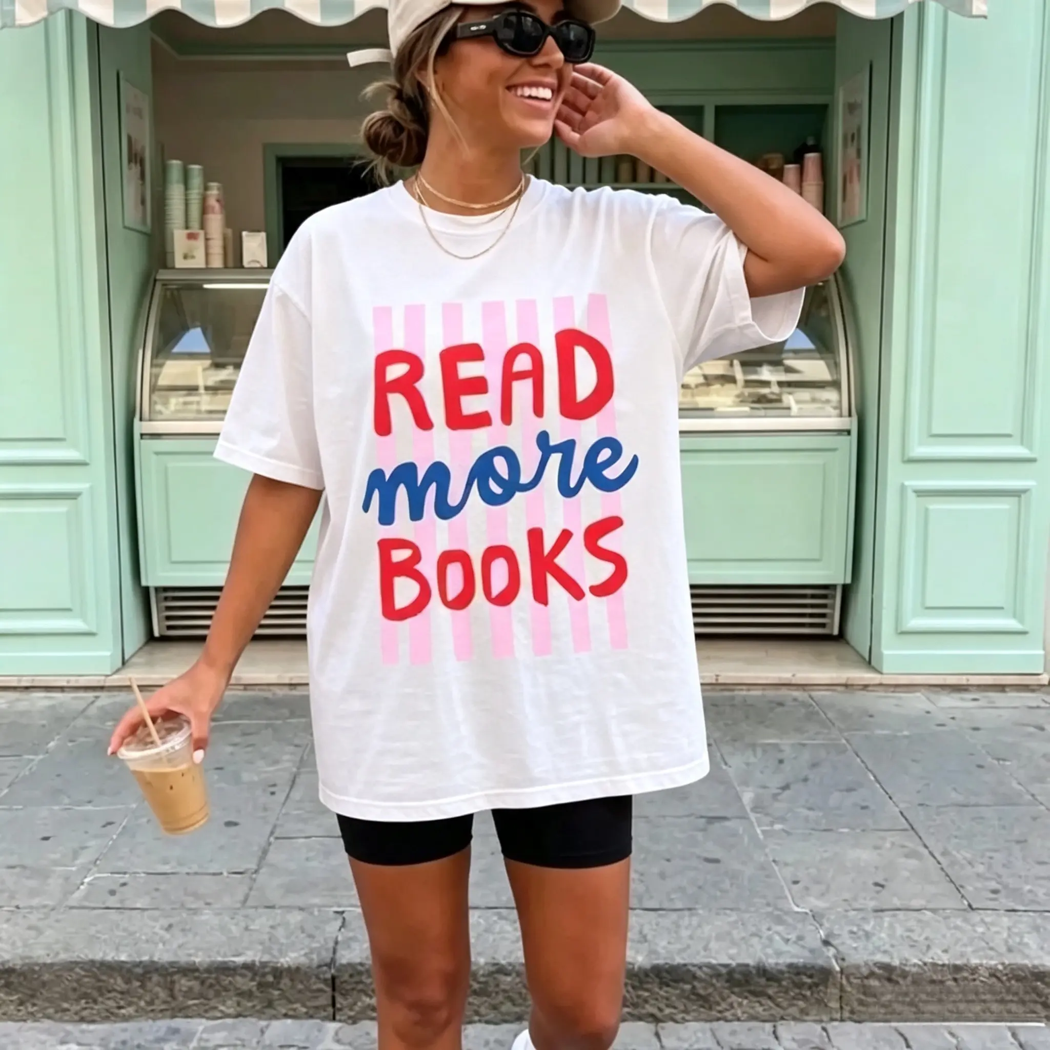 Read More Books TShirt, Bookish Graphic Tee, Reading Tshirt, Trendy Reader TShirt, Book Lover Gifts, Bookworm Shirts