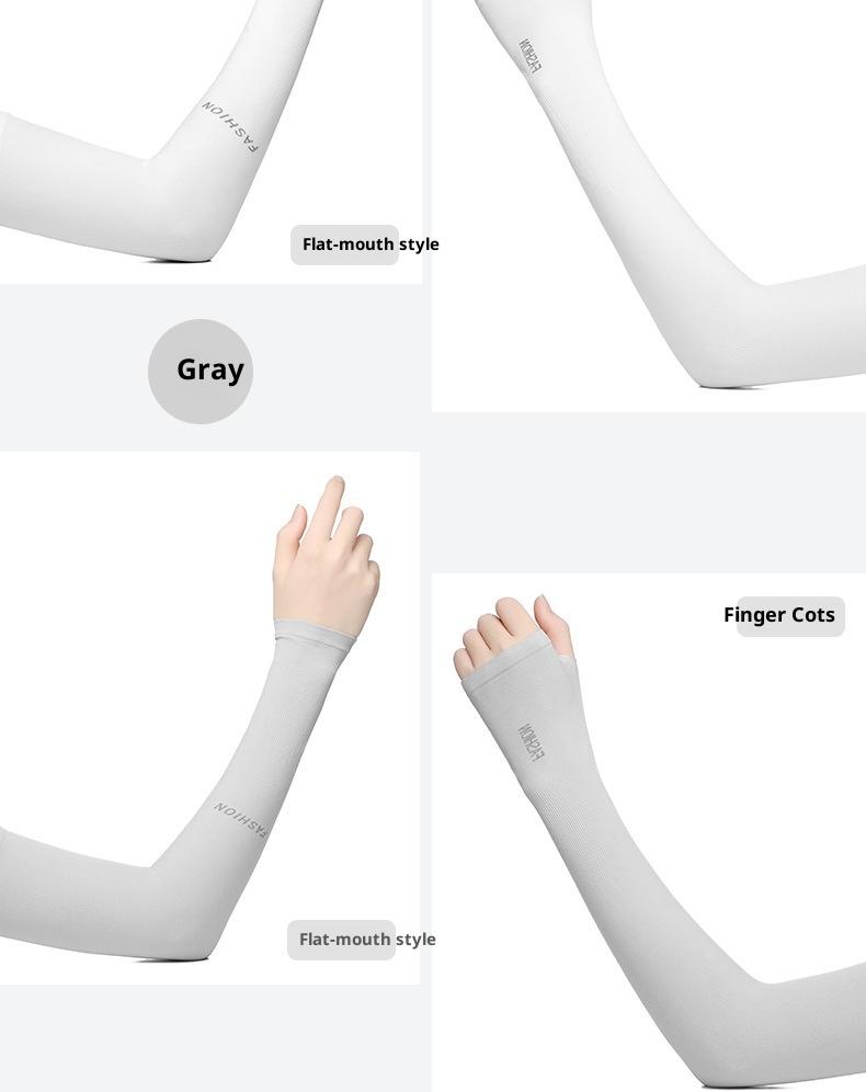 BIGWIG Summer Breathable Sun Protection Arm Sleeves — Unisex Arm Covers featuring UV Protection, Hand Coverage, and Tattoo Concealment. Ice-Cool Compression Arm Sleeves, Ideal for Running, Fishing, and Cycling