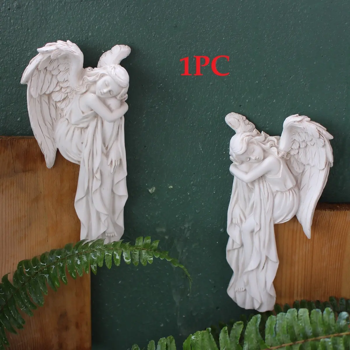Resin Door Angel Frame Decoration with Awakening Wings, Classic Angel Wall Decor, Redeemer Angel Portrait Hanging Sculpture, Hangable Room Decor, Decorative Hanging Piece, Wall Mounted Decor, Easy Installation, Home Decor, Interior Wall Decor