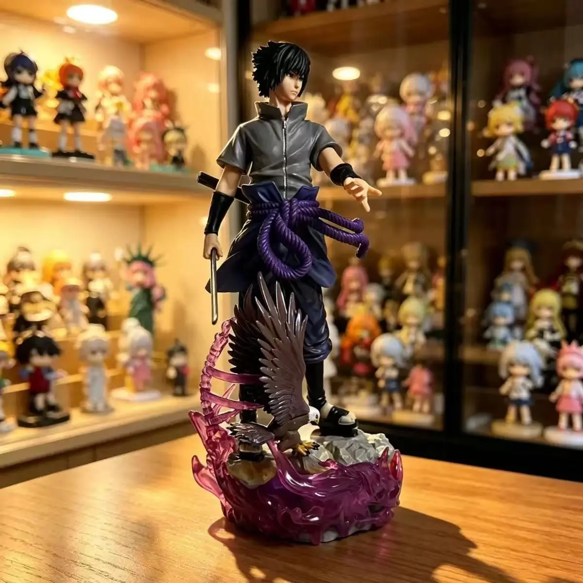Naruto Shippuden Sasuke Naruto Resonance Figure Model, Wholesale Anime Collectible Toys, High-Quality PVC Material, Perfect Gift