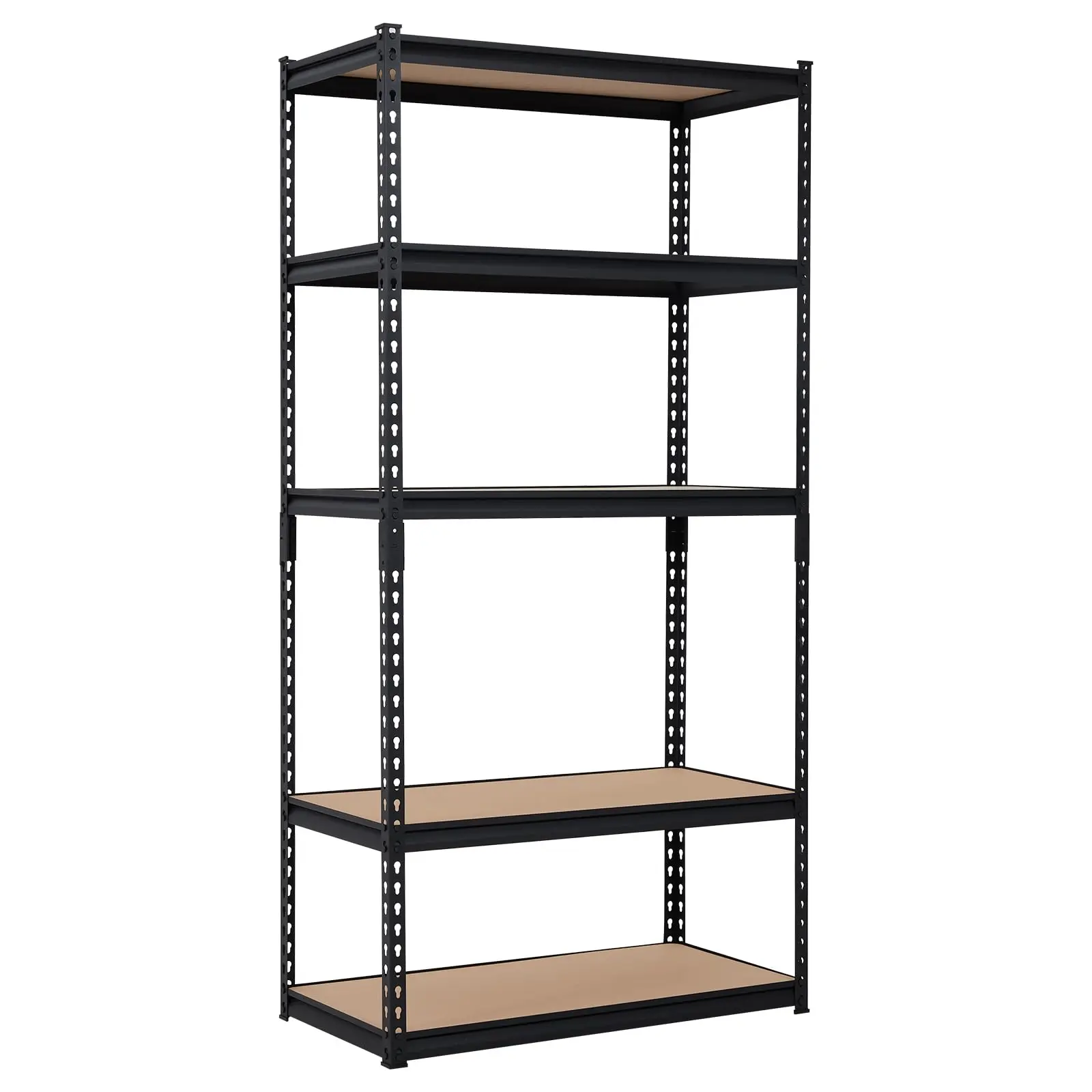 GARVEEHeavy Duty Storage Shelf, 5 Tier Shelving Units for Storage Warehouse Pantry Closet, 36"x18"x72", Adjustable Garage Storage Shelving