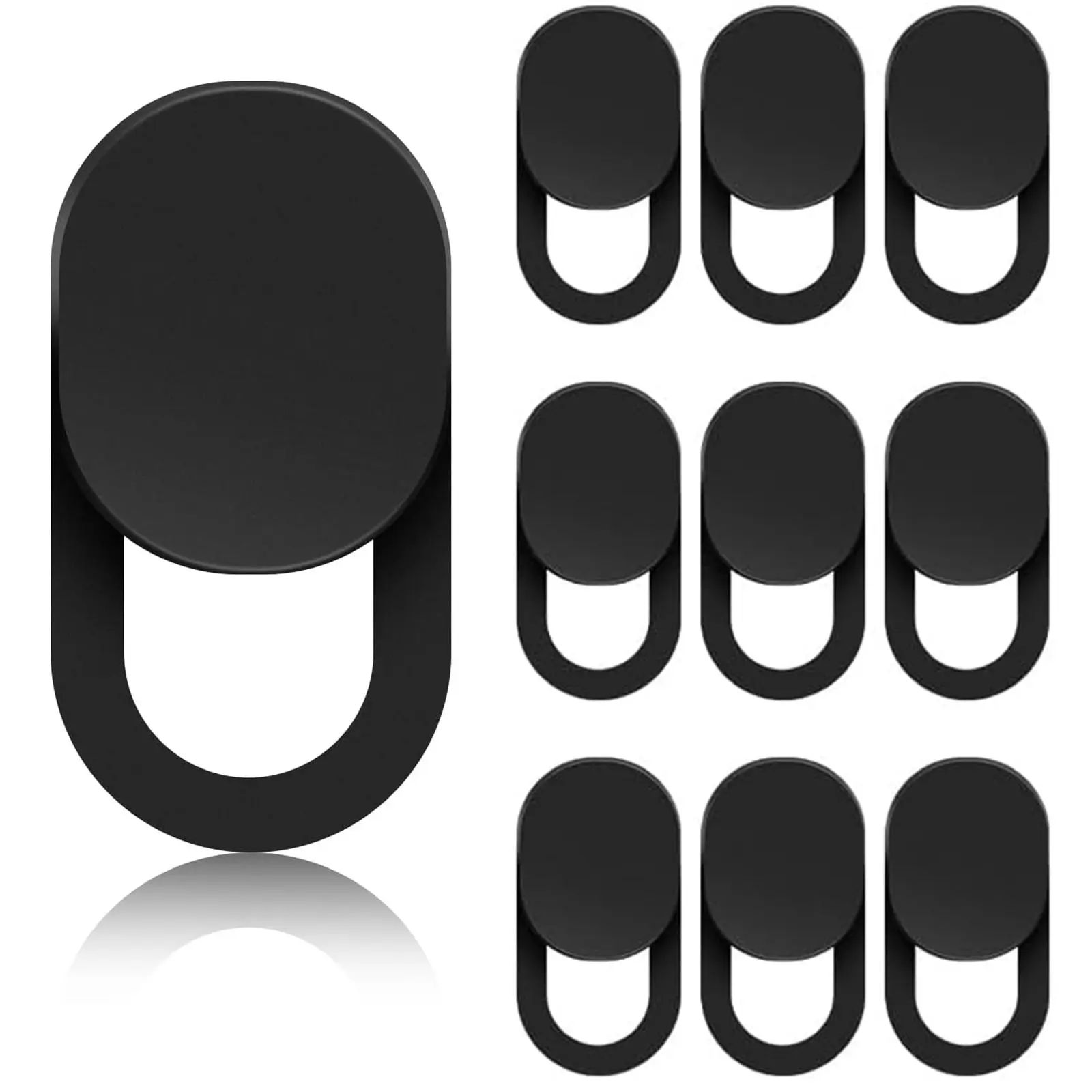 10Pcs Phone Camera Cover, Webcam Cover, Camera Privacy Covering Slide Phone Covering Computer Covers Slide, Webcam Covers for Laptop Protect Your Privacy Security Fits Most Laptop, Deskto Tech Accessories