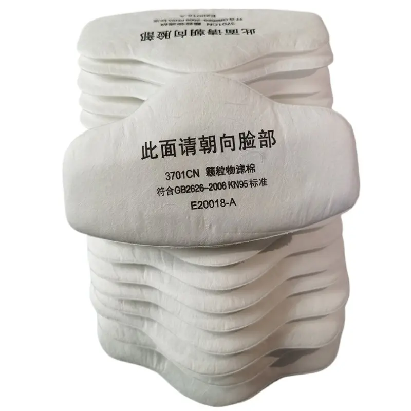 3701cn Particulate Filter Cotton, Specialized Dustproof Dust Protection for Mining and Grinding, 3200 Dust Mask Filter Cotton, High Efficiency