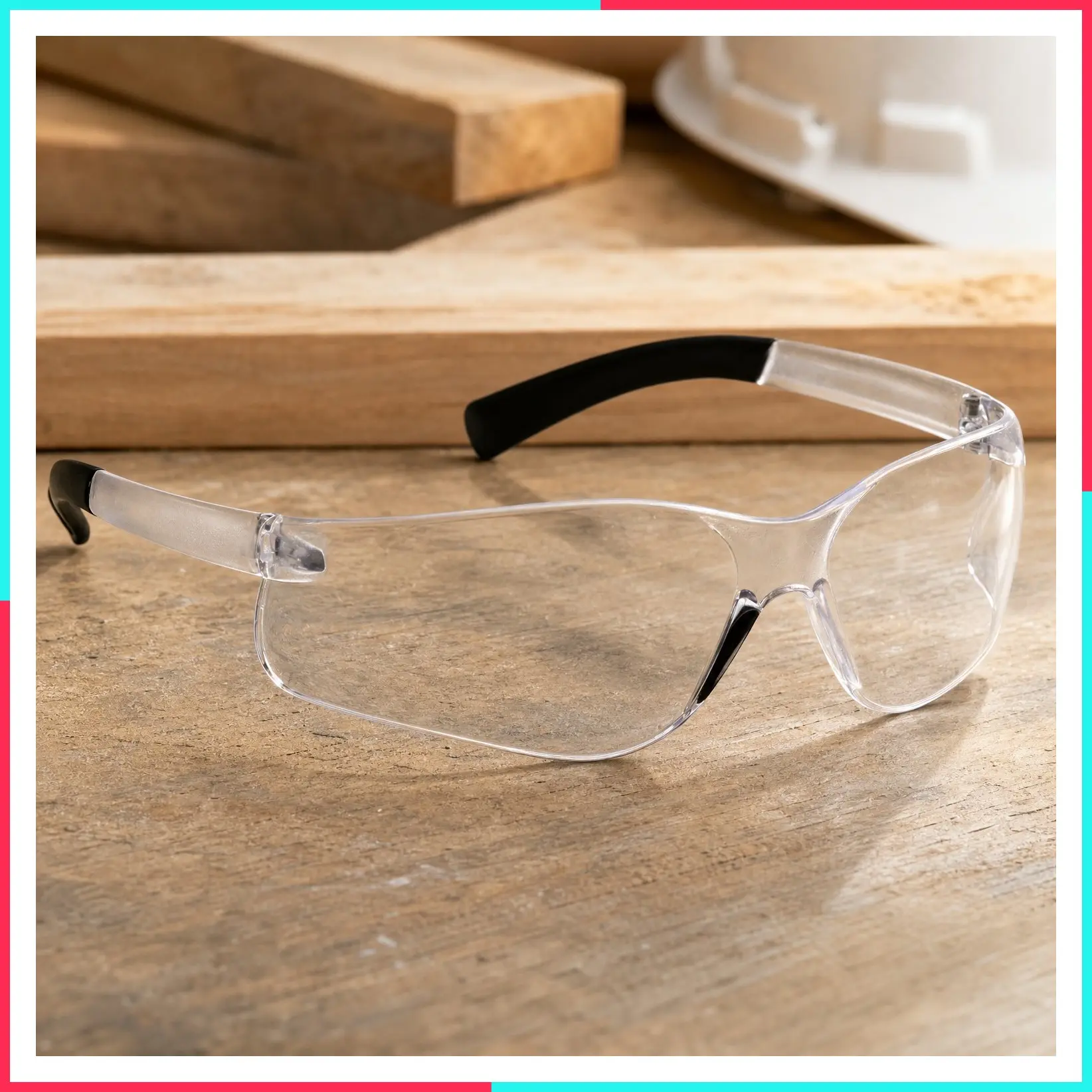 S2510R15 Clear Reading Glasses, Scratch-Resistant, Frameless Bifocal 1.5+
