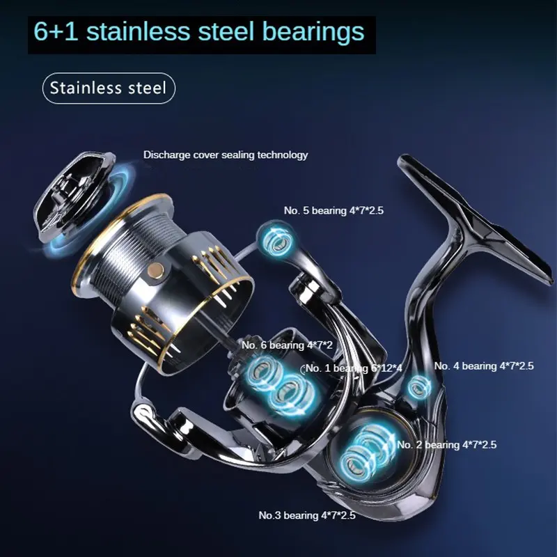 Carbon Fiber Spool Design Lightweight Fishing Reel, 5.2:1 Gear Ratio, High Speed Lure Reel, 164g, Ideal for Anglers
