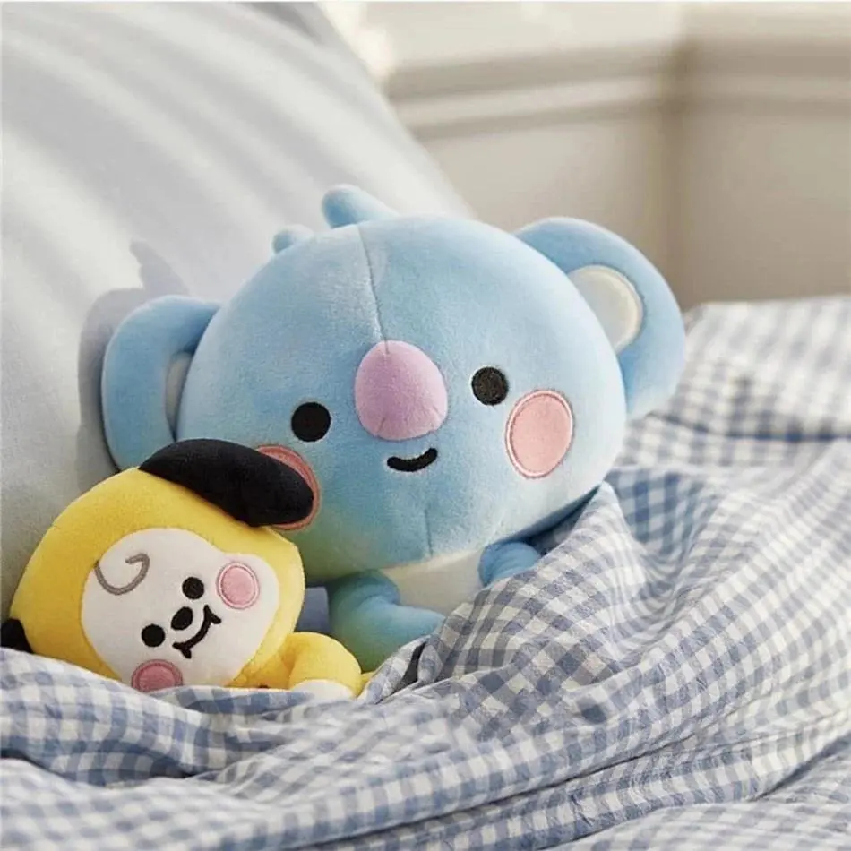 Plush Toy Tata Koay Shooky Mang Cooky Cartoon Animal Backpack Key Mobile Phone Pendant Office Relaxation Toys Friend Gift
