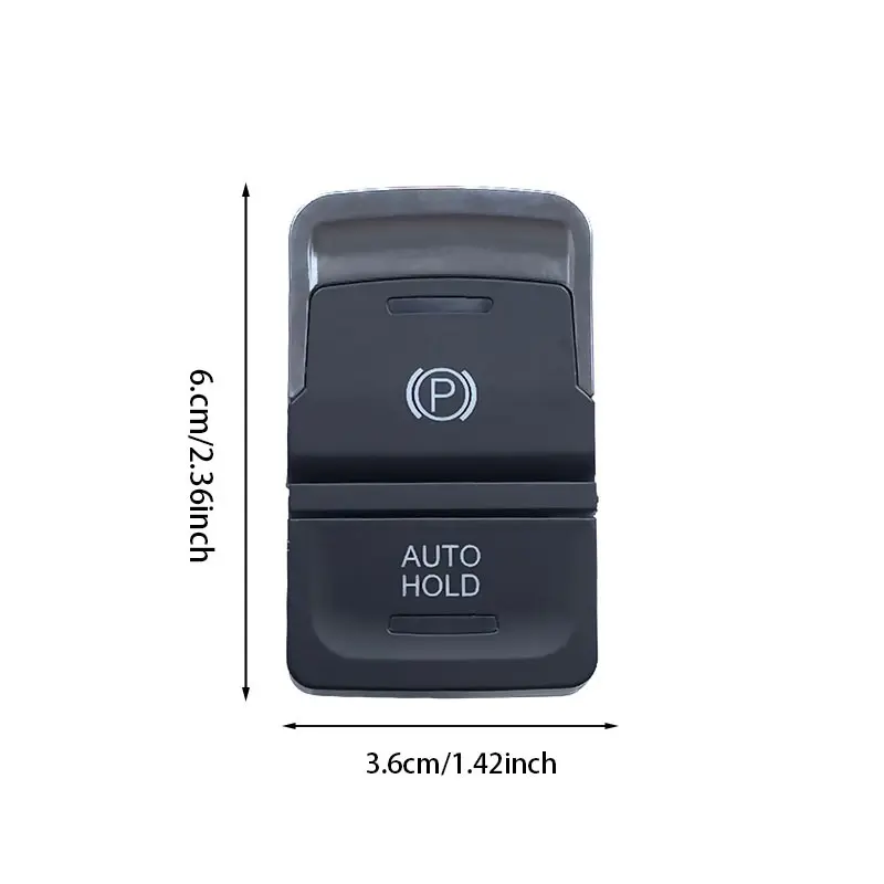 Volkswagen A6 Handbrake Switch Button 2004-2011, Electronic Parking Brake Switch, Replacement Oem 5gg927225, No Battery Included