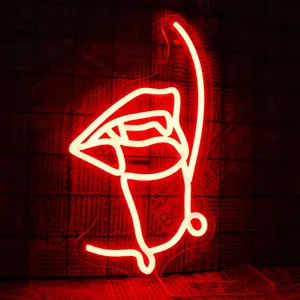 Vampire-Shaped Neon Wall Light – Perfect for Halloween Vibes; Ideal Wall Art Decor for Living Rooms, Bars, Man Caves, Game Rooms, and Horror-Themed Parties (USB Powered)