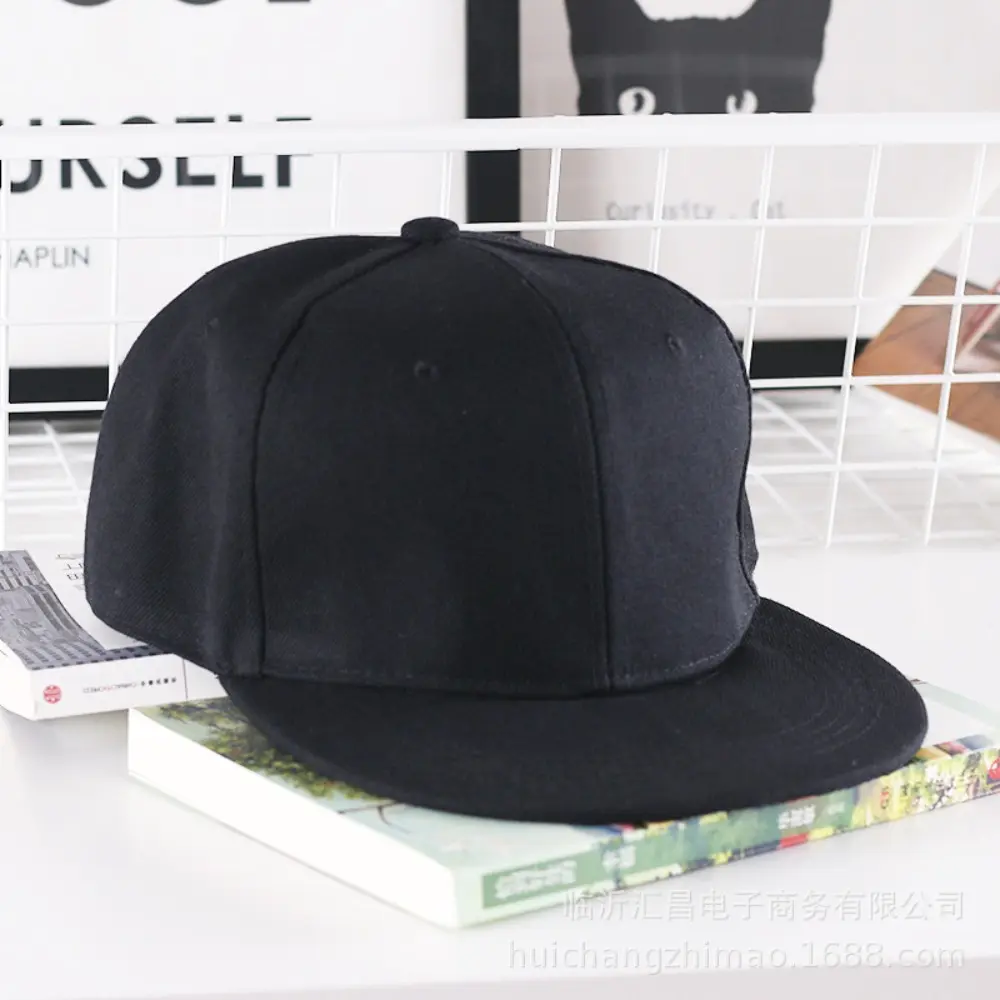 Unisex 1-Size Solid Blank Flat-Brim Duckbill Baseball Cap - Trendy Hip Hop, Casual Street Sun-Protective Hat for Men Women, One Size