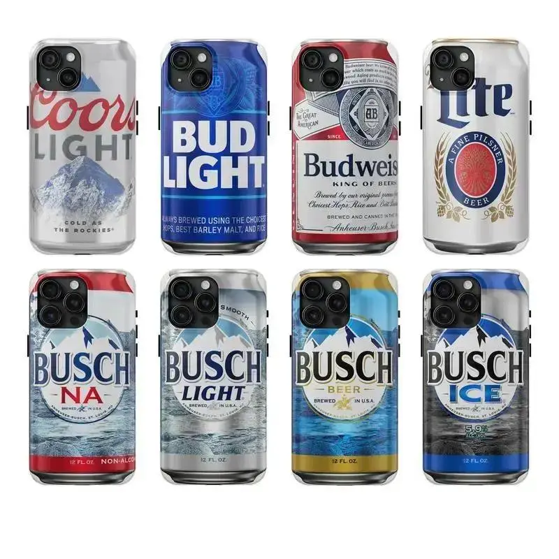 Coors Light Tough Case - Miller Lite, Busch Light, Suitable for iPhone 17-11 Pro Max/Plus and  Samsung Galaxy S23-25