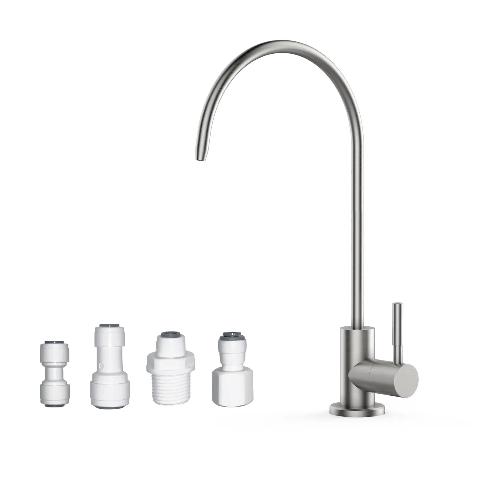 GARVEEStainless Steel Kitchen Faucet with Water Filtration Systems, Lead Free, Brushed Nickel