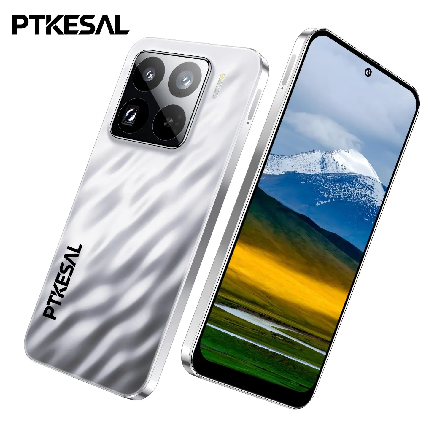 PTKESAL- Smartphone M15 Pro, dual-card dual standby 4G full netcom 8-core Android 12 high-performance enhanced smooth operation, MTK6762 6.56-inch full screen, 4+64G, 8+13MP, 4300mAh battery.