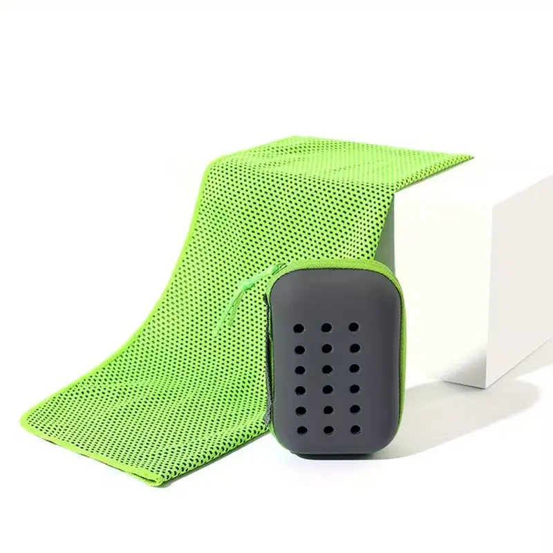 Boxed Cooling Towel, Sports and Outdoor Wet Towel, Ideal for Storage and Transport, Portable Cooling Towel, Quick-Dry Sweat Absorbing Cooler Towel, Handkerchief, Scarf, Headband