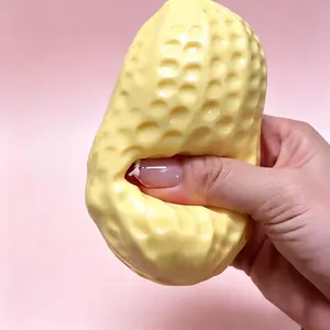 Creamy Peanut Squishy Ball, Fidget Sensory Toy, Anxiety Relief Squeeze Ball