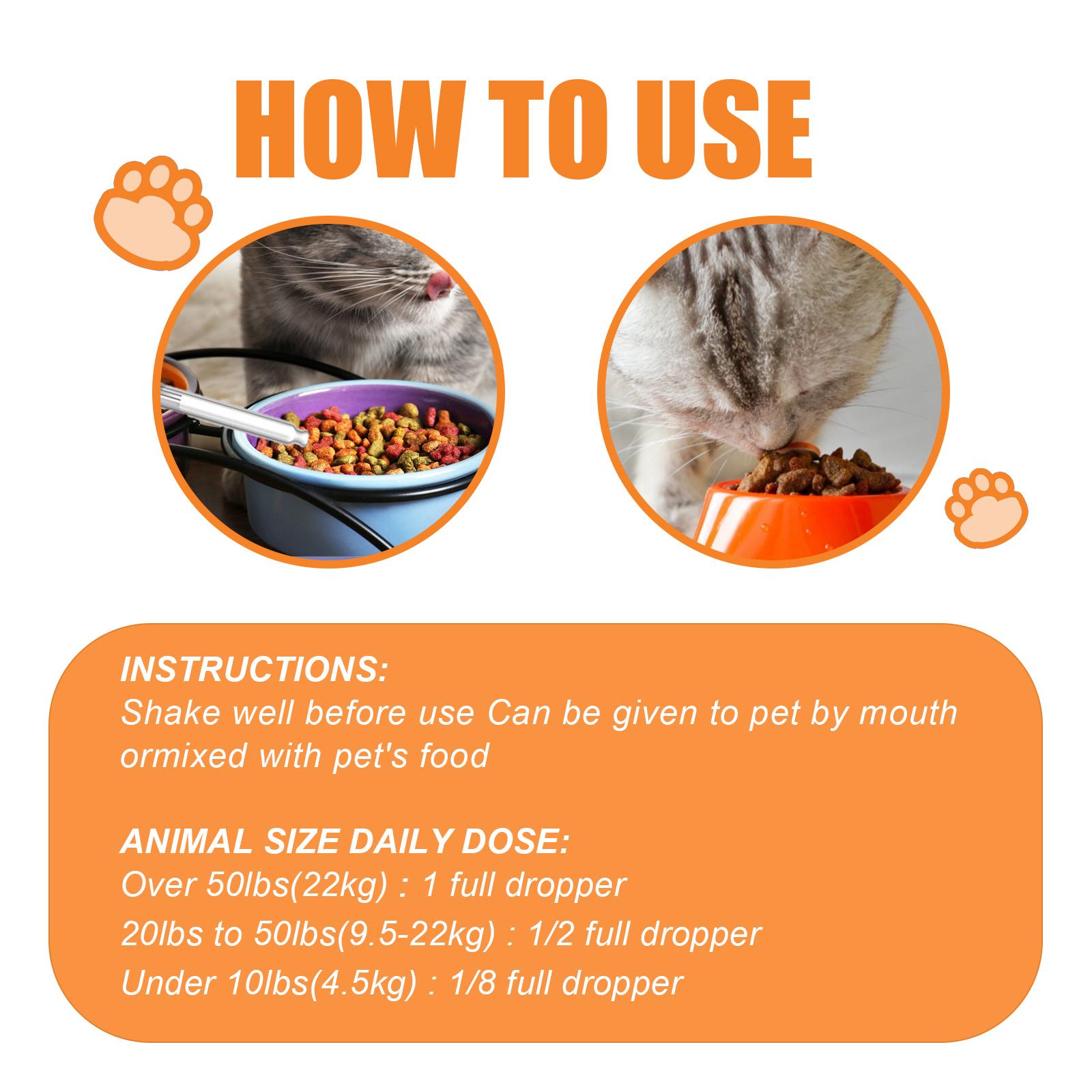 Yegbong Cat and Dog Care Essence: Hemp Seed Oil Essence for Boosting Immunity and Supporting the Health of Cats and Dogs