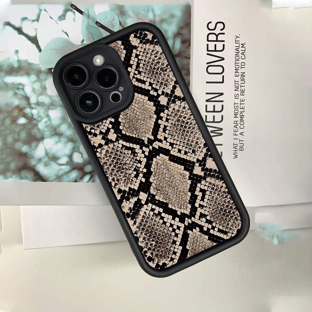 Hot Selling Snake Pattern Cartoon Creative Hot Selling Pattern, New Sky Eye Ladder Mobile Phone Protective Case, Interesting Personality And Chic,Fashionable Trend Men And Women Gift,iPhone 17 E Air Pro ProMax iPhone16 15 14 Plus 13 12 Mini 11 X XS XR