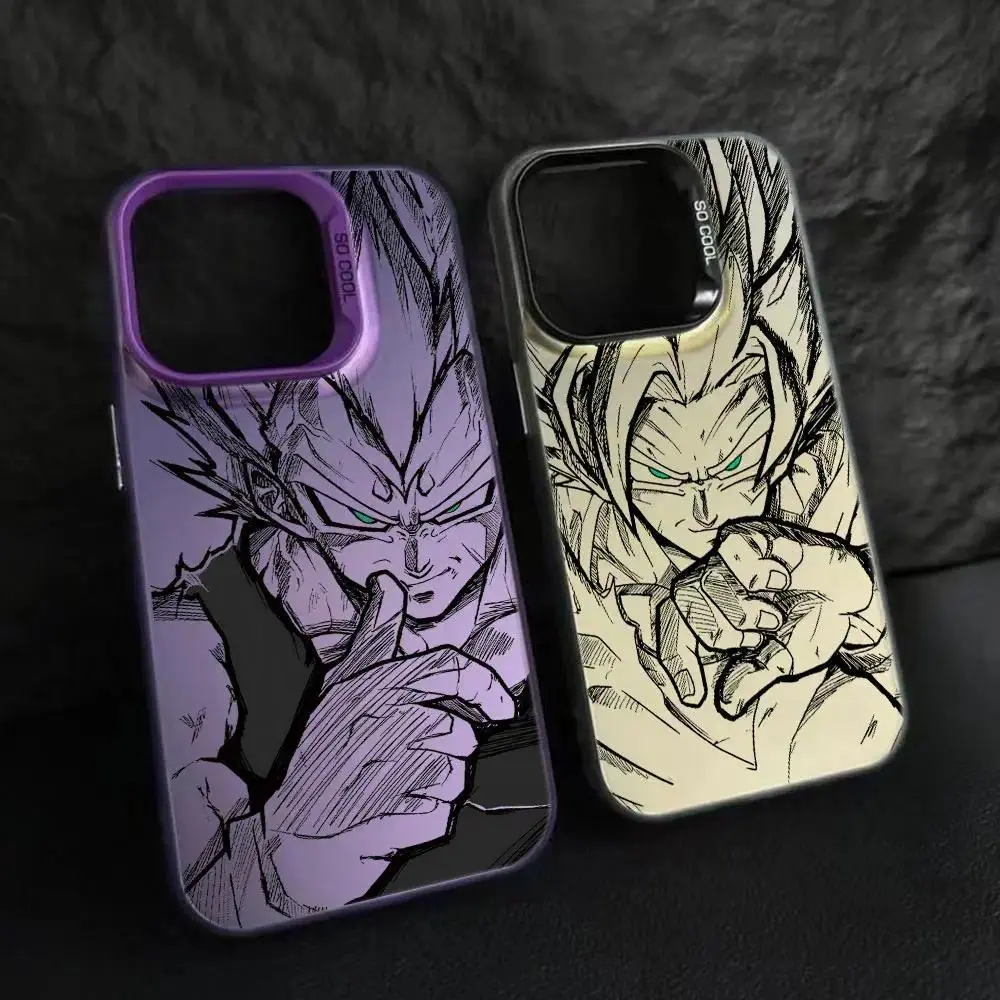 Comics Saiyan Phone Case D-Dragons Balls for iPhone 17,16,15,14,13,12,11,Pro,Max,Plus Phone Cover Anti Fall