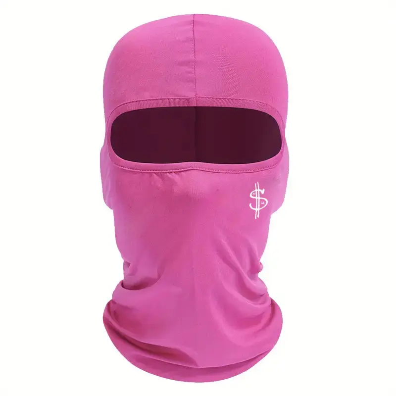 UV Protection Printed Balaclava Lightweight Breathable Summer Sun Hood Full Face Cover for Cycling Running Outdoor Activities