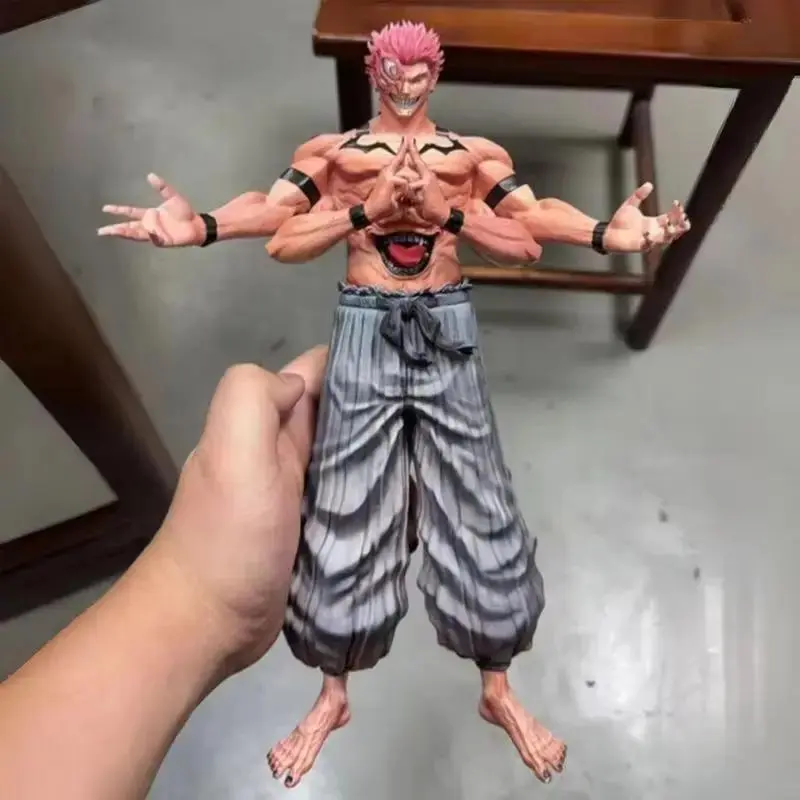 Jujutsu Kaisen Ryomen Sukuna Unisex Anime Figure, 31cm Model Toy, Desktop Decor Collectible Statue Gift for Anime Fans