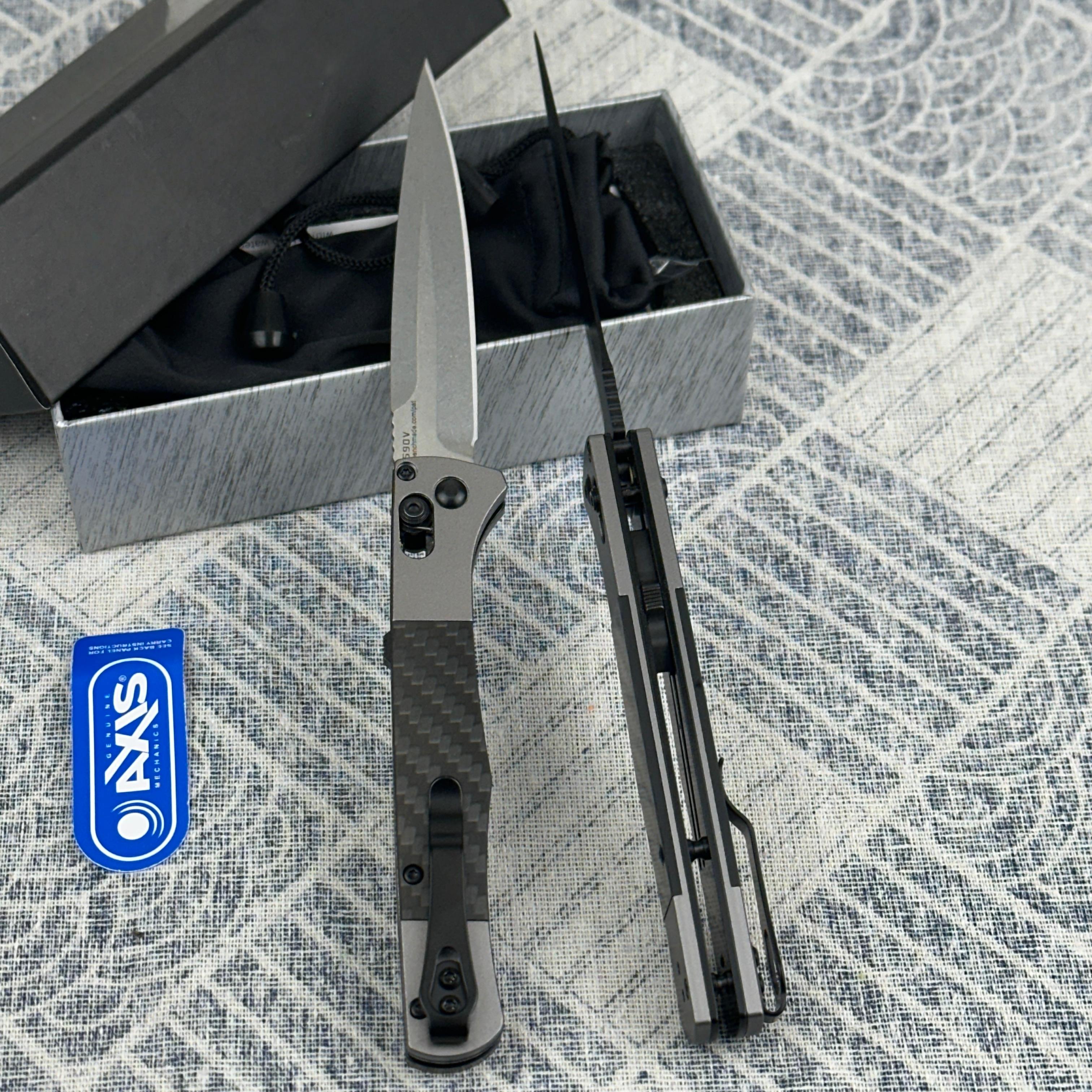 EDC Pocket Knife – One-Hand Deploy Folding Blade for Camping, Trail Hiking & Adventure