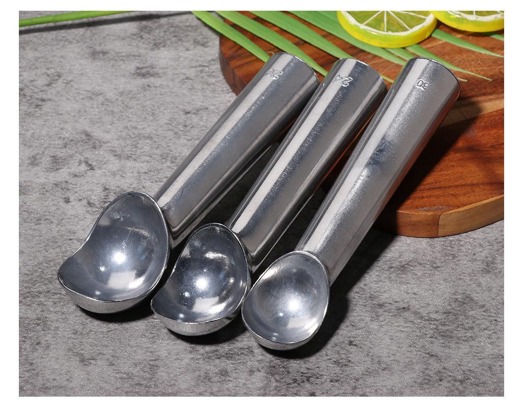 Heavy Duty Aluminum Ice Cream Scoop, Professional Self-Fusing Ball Maker, Ergonomic Ice Cream Digger for Commercial Use # GLOBAL PIC