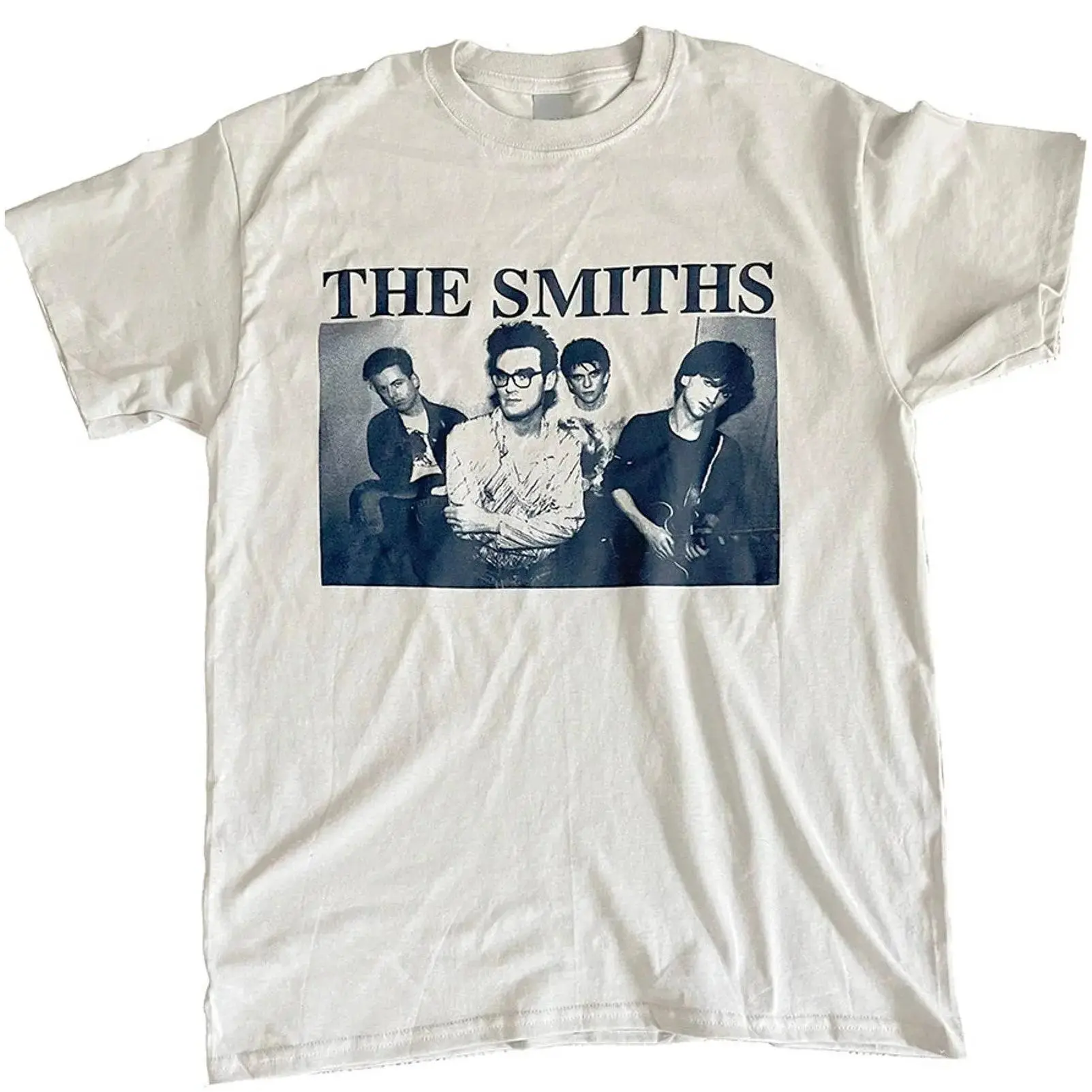 The smiths promo tee, The Smiths Shirt 80s Retro Musical Vintage T-Shirt, shirt for women Top Womenswear Black Casual