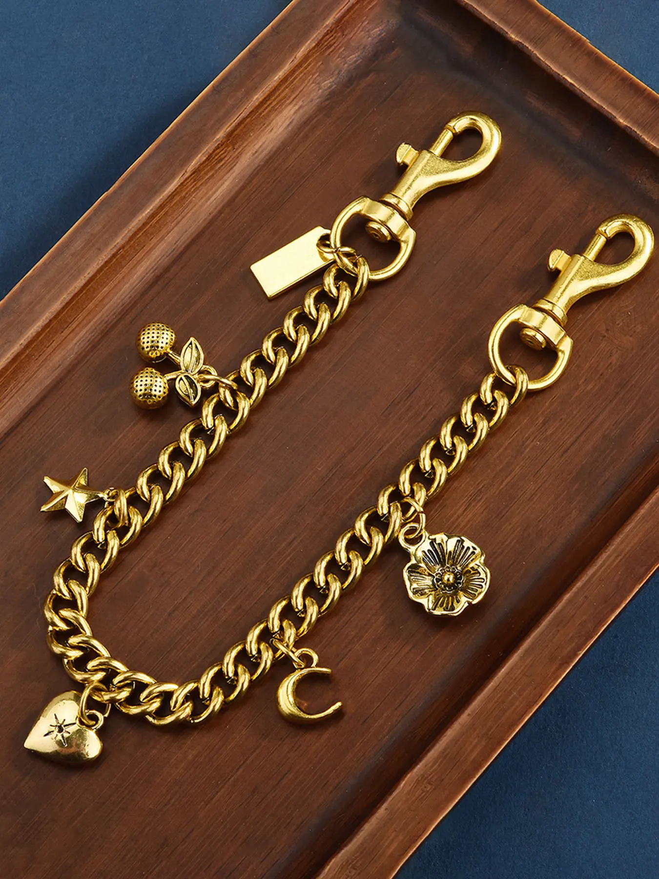 Versatile Sakura Flower Bag Chain Strap, Elegant Stylish Accessory for Handbags & Purses, Women's Trendy Bag Decor Accessory, Bag Chains for Handbags, Fashionable Chain Strap, Bag Accessories
