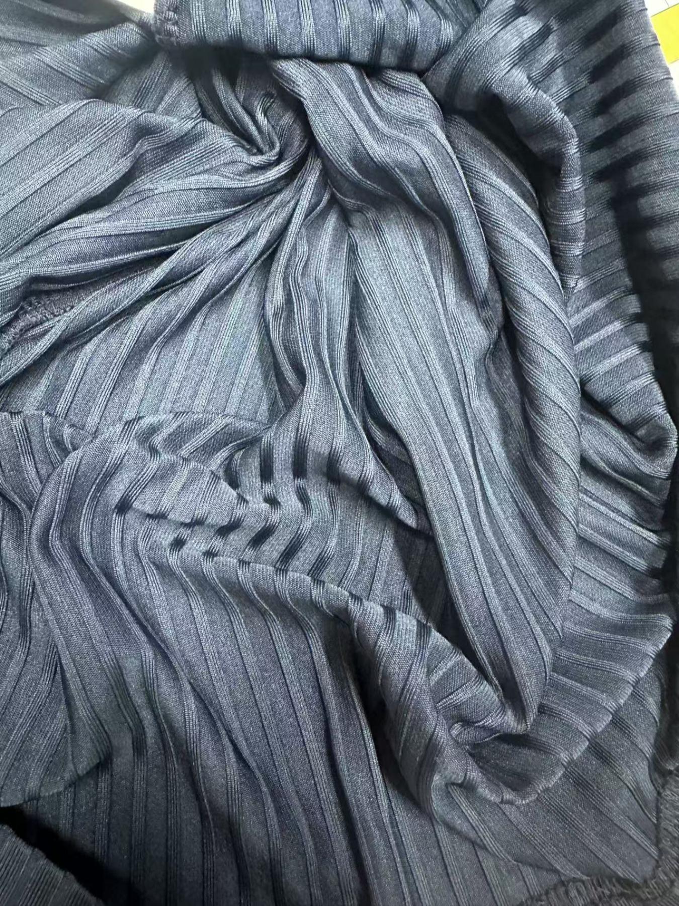 Men's Striped Polo Shirt with Ribbed Collar, Long Sleeve Casual Work Polo, Perfect Gift for Friends, Stylish Men's Clothing