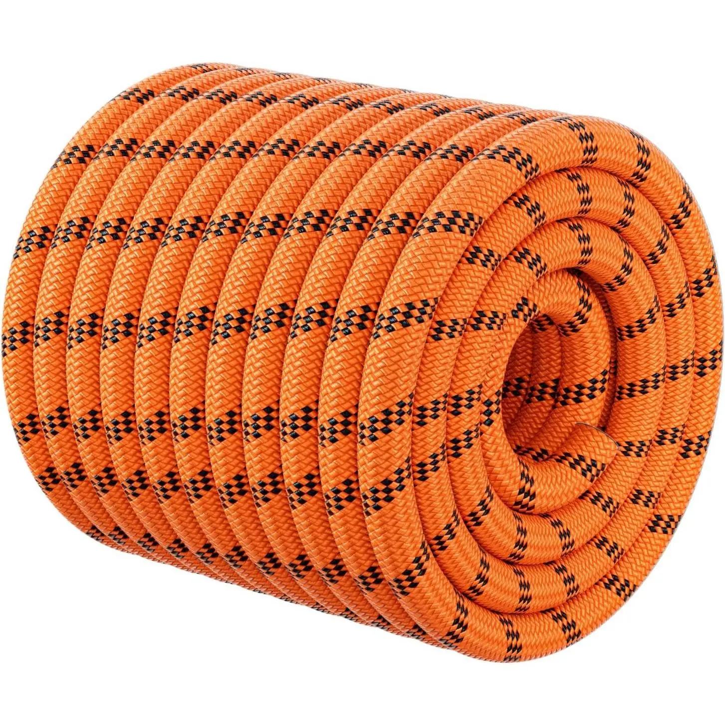 Women's Double Braided Arborist Rigging Rope - 3/8 in x 100 ft, 48-Strand Heavy-Duty Polyester Rope for Tree Work, Rescue