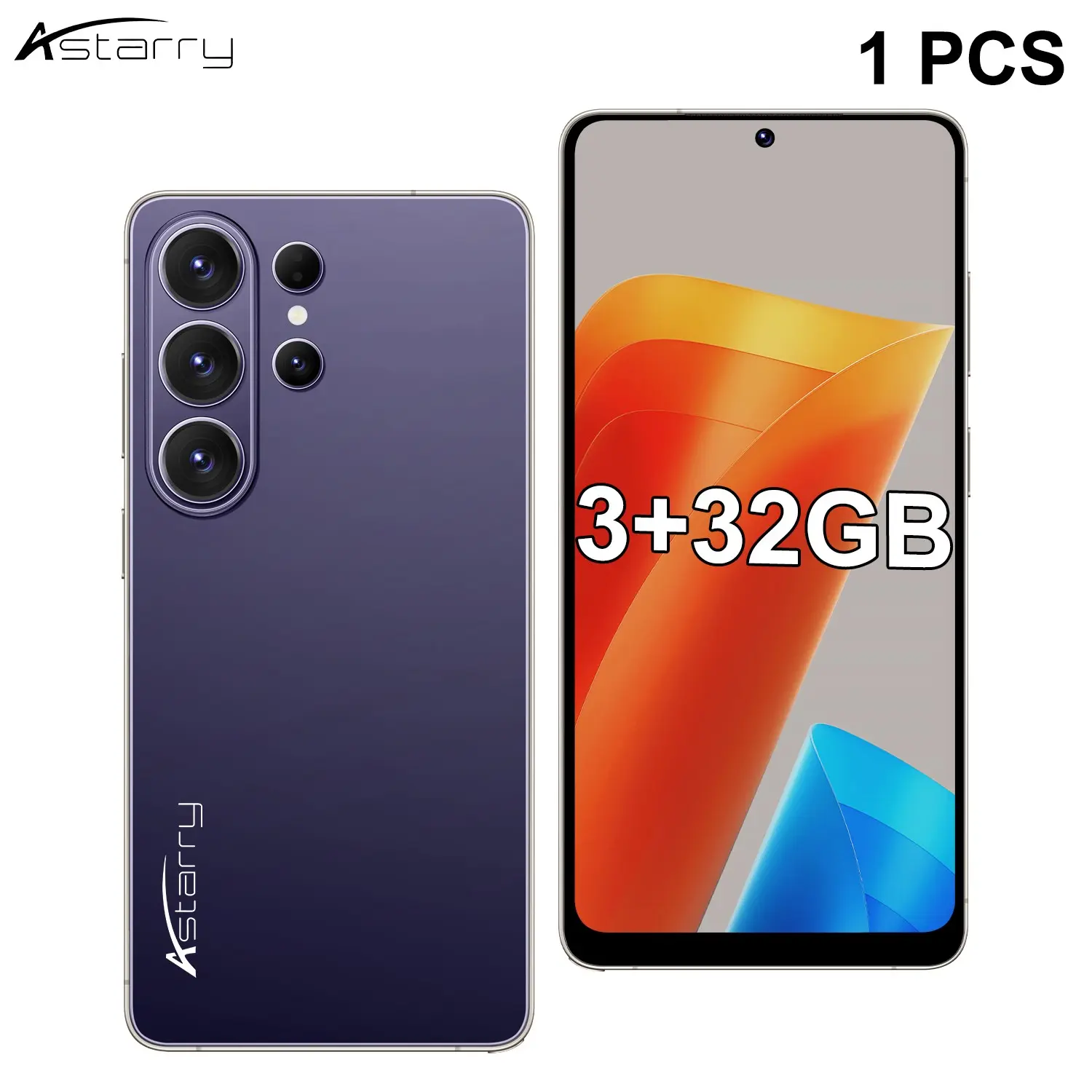 Aatarry-26 Ultra Smartphone, 3gb RAM 32GB ROM, 6.75-Inch Display, 4100mah Battery, Dual Sim, Android 12, Global 4g Lte