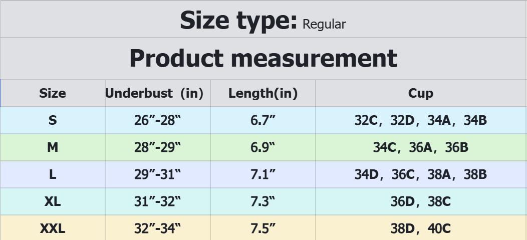 6-Pack Luxury Front Closure Underwear Wire-Free Sports Bra with Push-Up Support Lingerie Thin Cotton Fixed Cups Breathable Adjustable Comfort Fit Mom Tank Style Women's Innerwear for Daily Wear and Active Lifestyle - YY