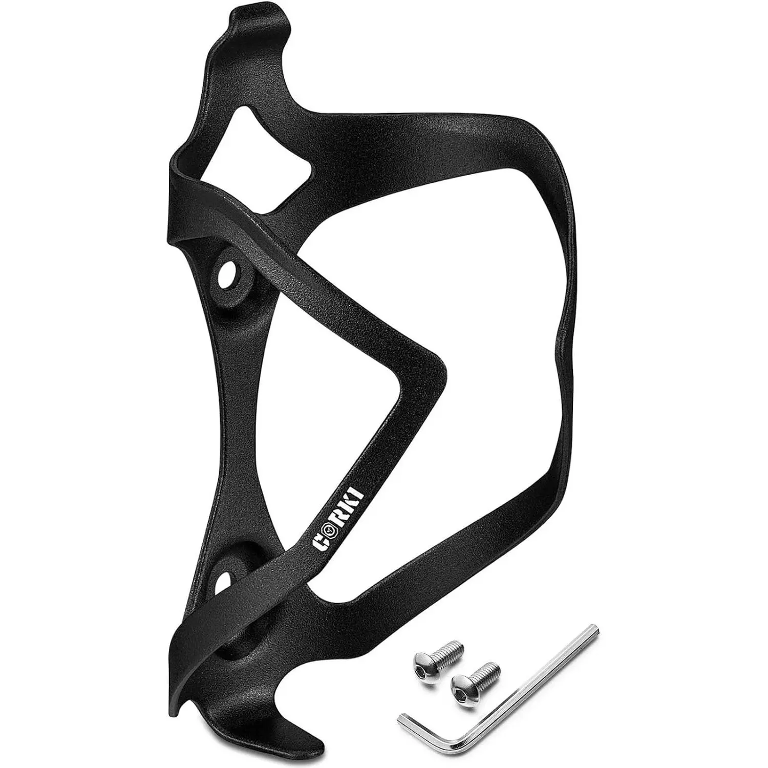 Water Bottle Holder,  Water Bottle Cage 1 Pack Black |  Alloy, Fits Water Bottle 20-30oz, Ultralight, Hold Tight, Screws and tools included, For Road MTB Gravel Bicycles