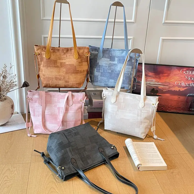2026 Trending Women's Large Capacity Shoulder Bag, Soft Leather Underarm Tote Purse, Minimalist Slouchy Handbag with Zipper, Lightweight Everyday Work Bag for Office, Travel, Shopping and Daily Use