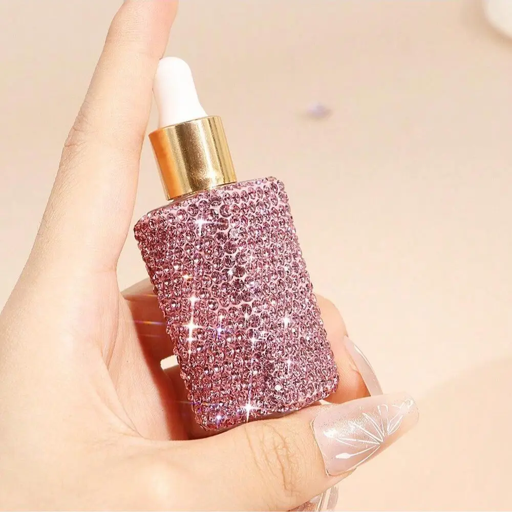 Handmade Rhinestone Perfume Bottle, Dropper Bottle, Luxury Gift Fragrance Dispenser, Small Perfume Bottle, Portable Cute Perfume Bottle
